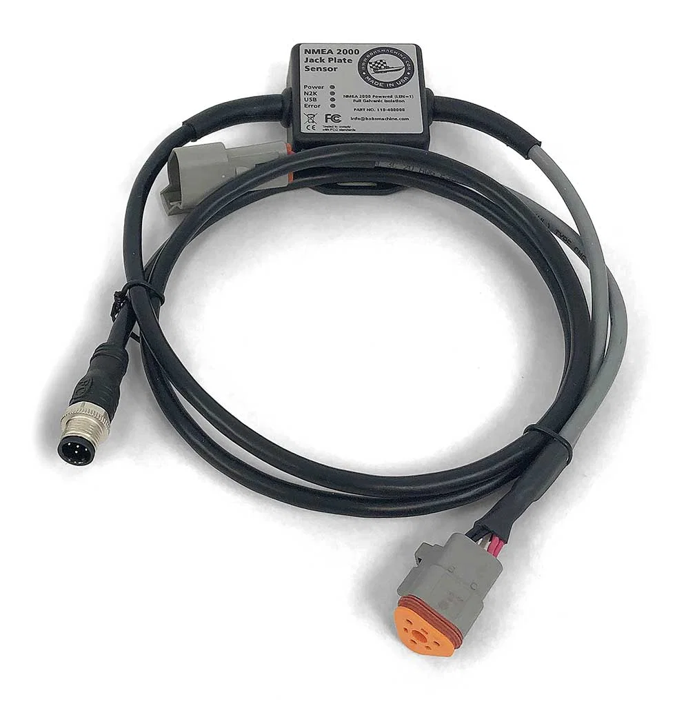 110-400003 – BOBS MACHINE NMEA Network Interface, Connects Bob's Machine Jack Plate To Multi Functio - view 2